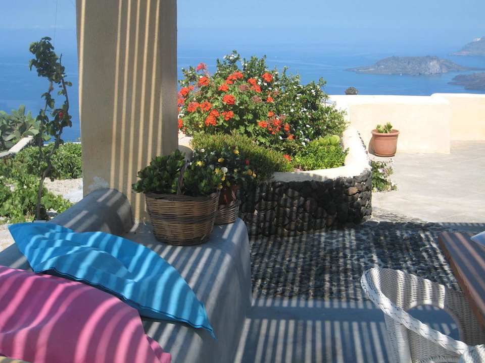 Cyclades colours Aegagros Caldera Houses