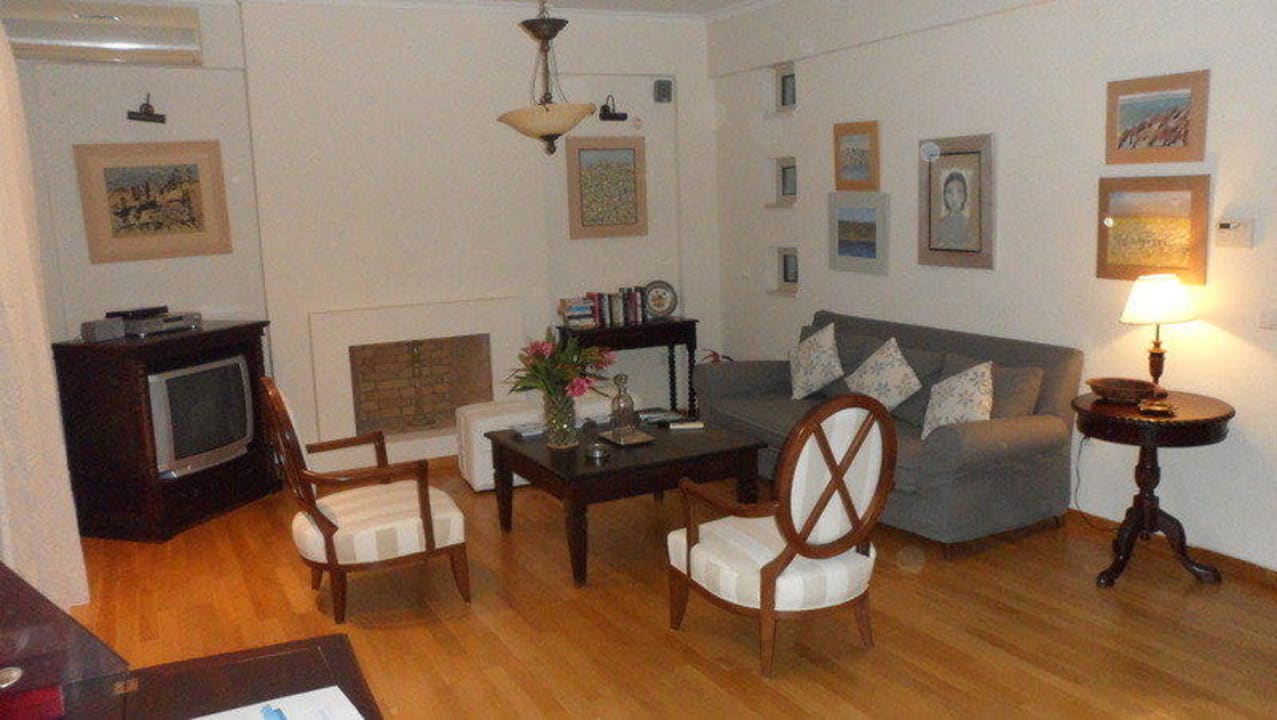 Wohnzimmer Hotel Pleiades Villas