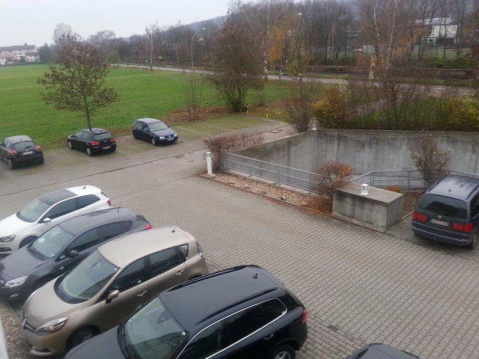 Blick aus Zimmer 111i Mercure Hotel Stuttgart Gerlingen