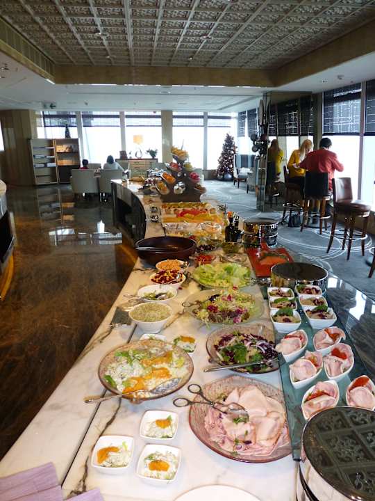 Büffet im Ritz-Carlton Club Hotel The Ritz-Carlton Hongkong