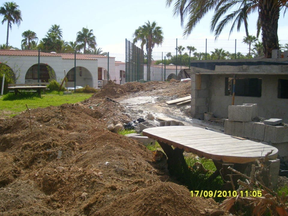 Bauarbeiten HL Miraflor Suites Hotel