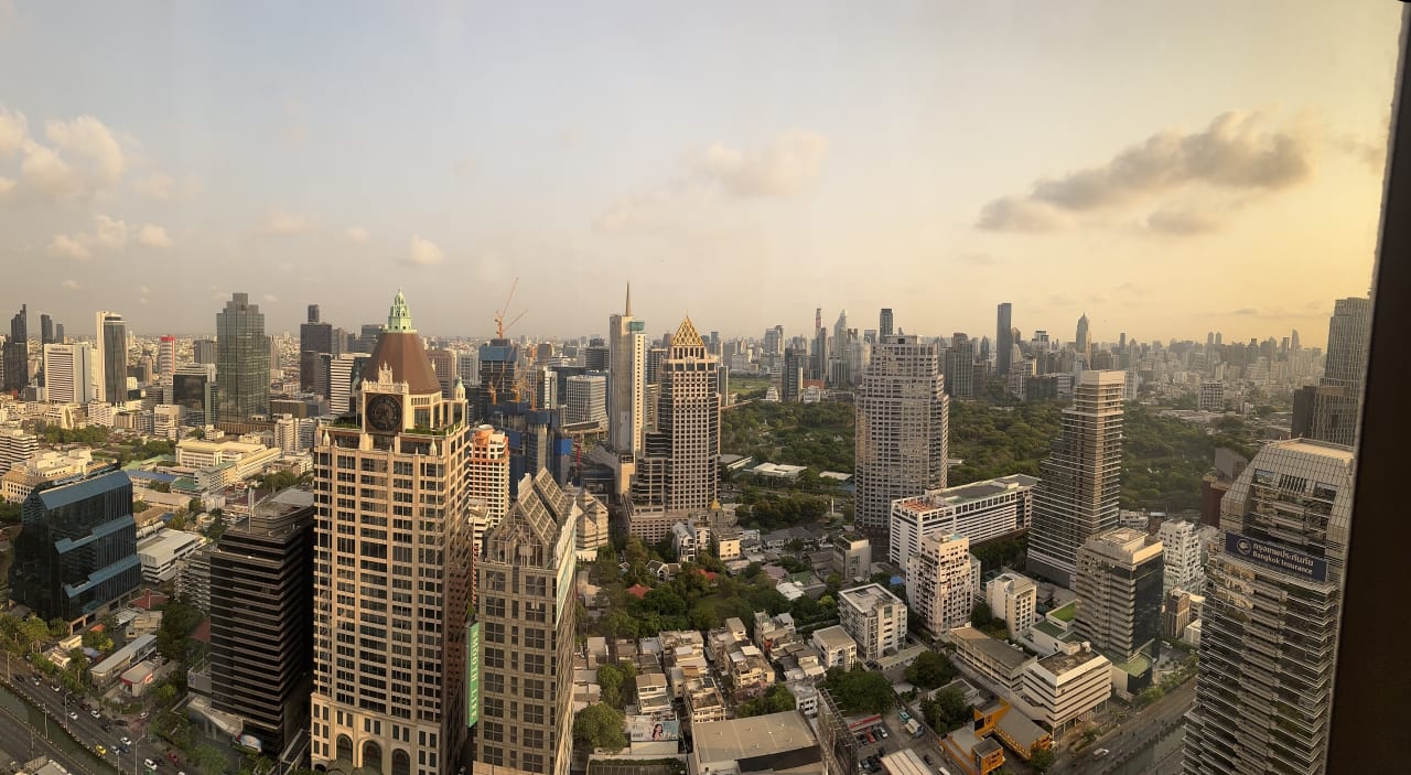 Ausblick Hotel Banyan Tree Bangkok
