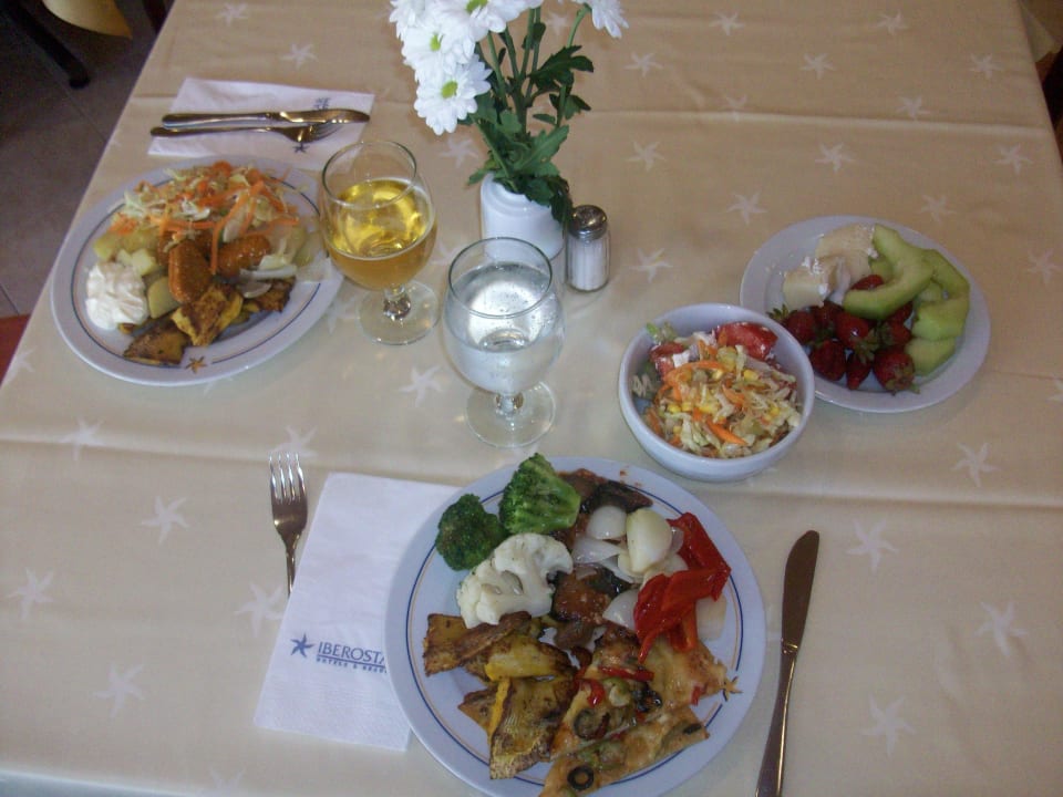 Obed menu Meliá Sunny Beach