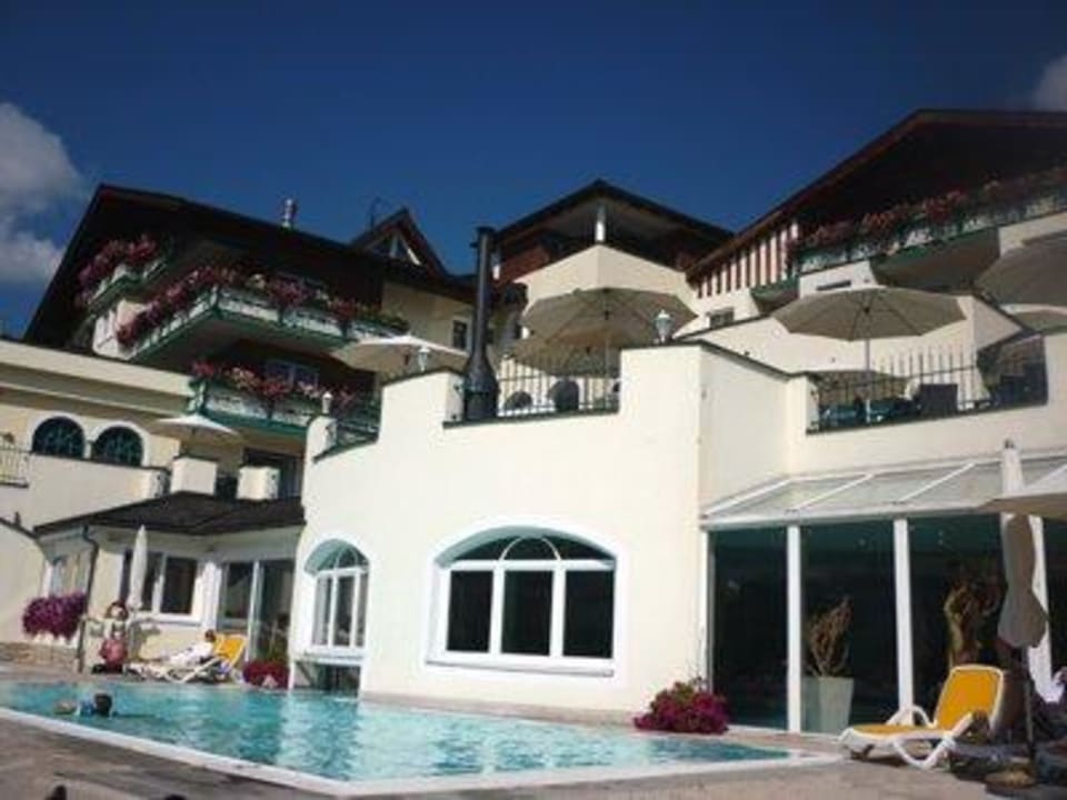 Außenpool Alpenrose - Familux Resort