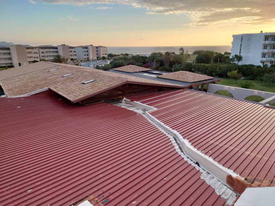 Ausblick Myrina Beach Hotel