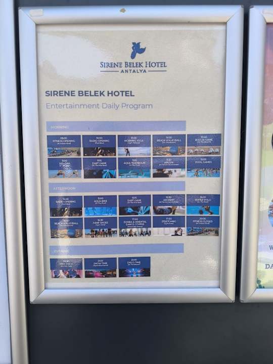 Sport & Freizeit Sirene Belek Hotel