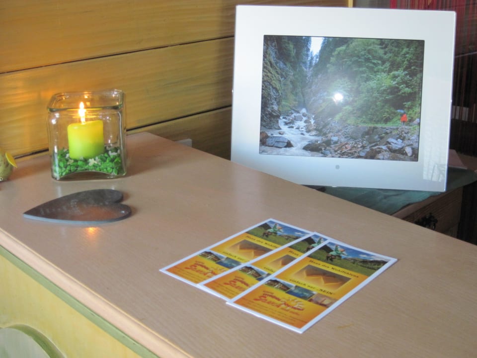 Rezeption Wohlfühlhaus Solaria Pension & Ferienwohnung Solaria