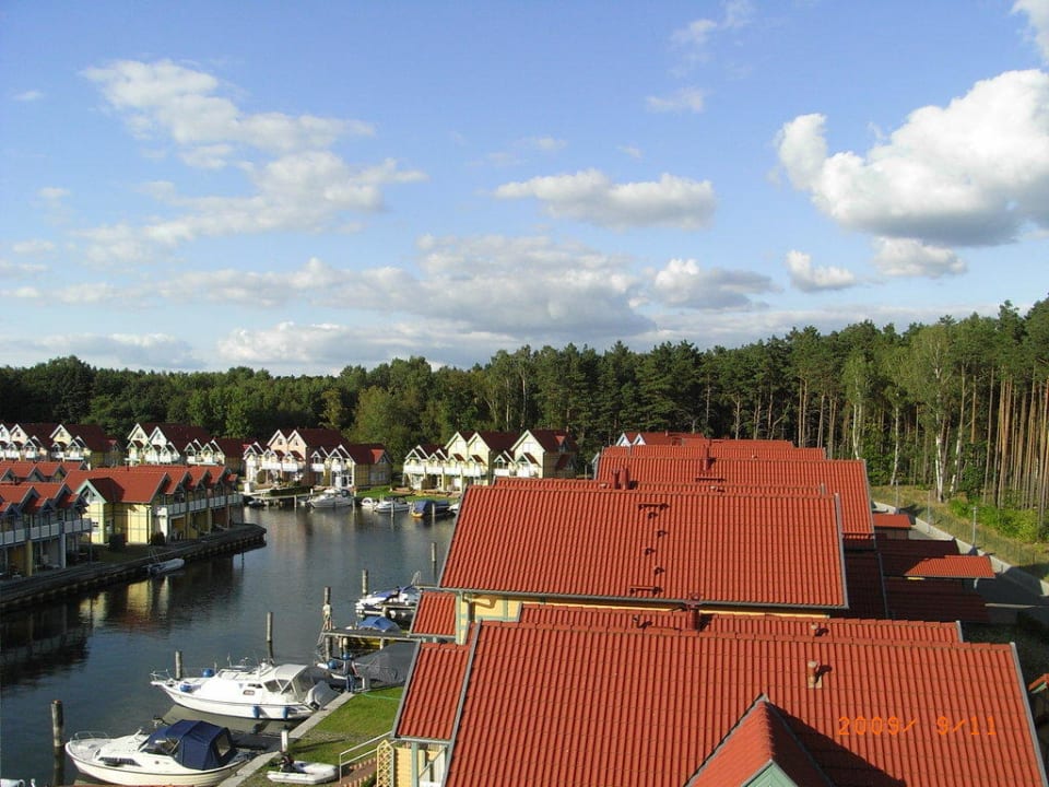 Balkonausblick Precise Resort Hafendorf Rheinsberg