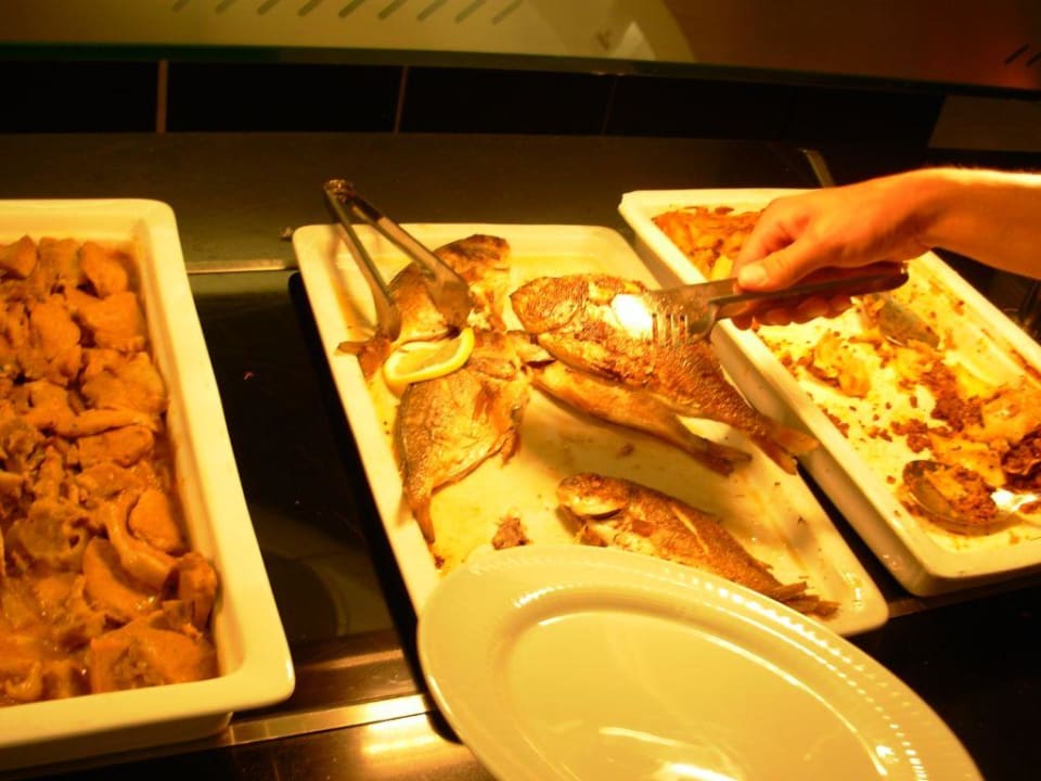 Teil des Buffets Atlantica Mikri Poli Kos