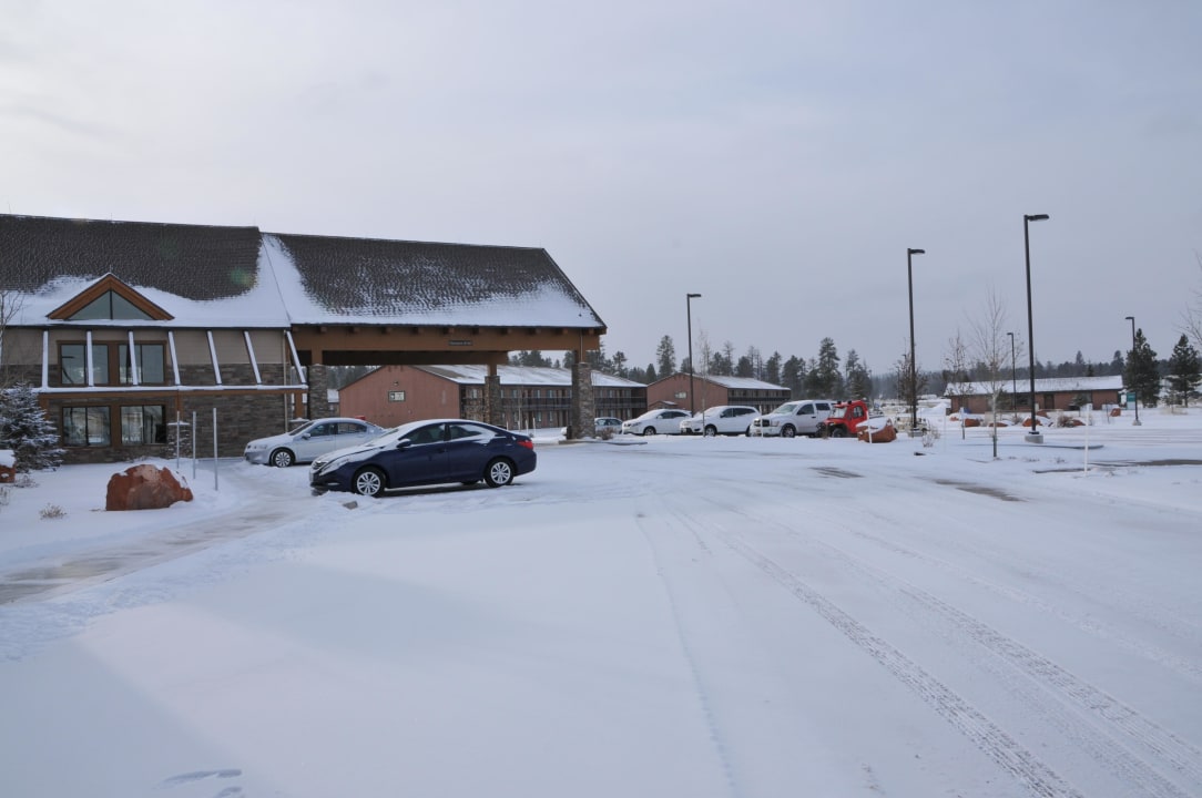 Aussenansicht im Schnee Best Western Plus Hotel Bryce Canyon Grand
