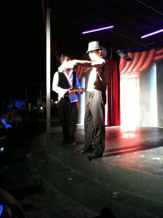 Abendshow mit dem Animationsteam Hane Family Resort