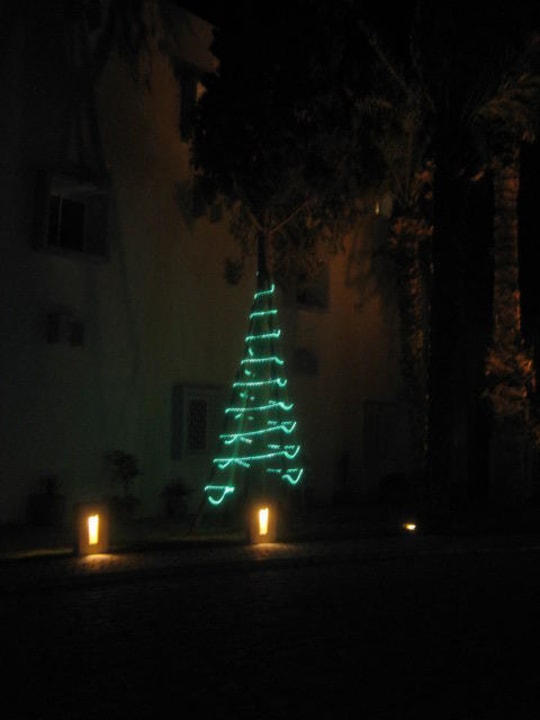 Weihnachtsbaum El Mehdi Beach Resort