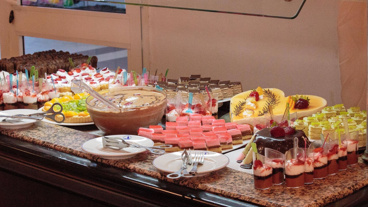 Nachspeisen im Restaurant El Mouradi Club Kantaoui