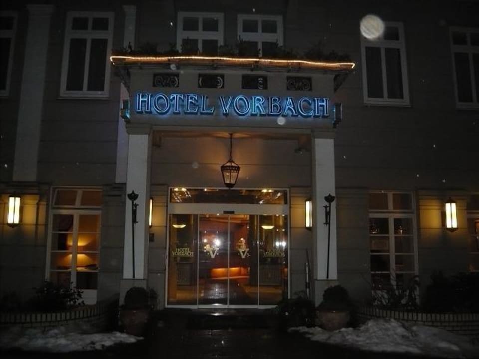 Trotz Schnee ein schöner Anblick Hotel Vorbach