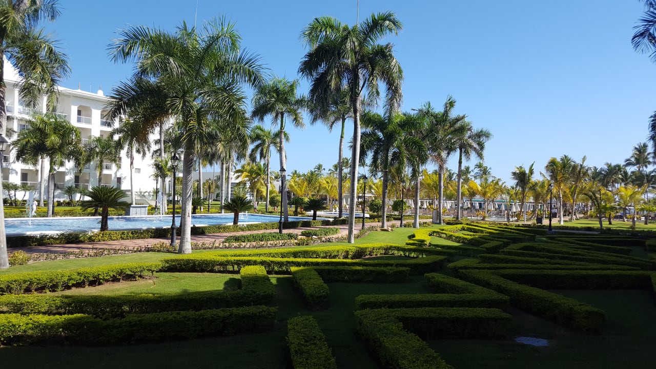 Gartenanlage Hotel Riu Palace Punta Cana