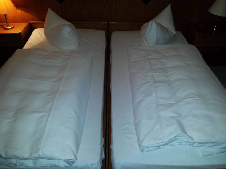 Die Lücke zwischen den Matratzen Seaside Residenz Hotel Chemnitz