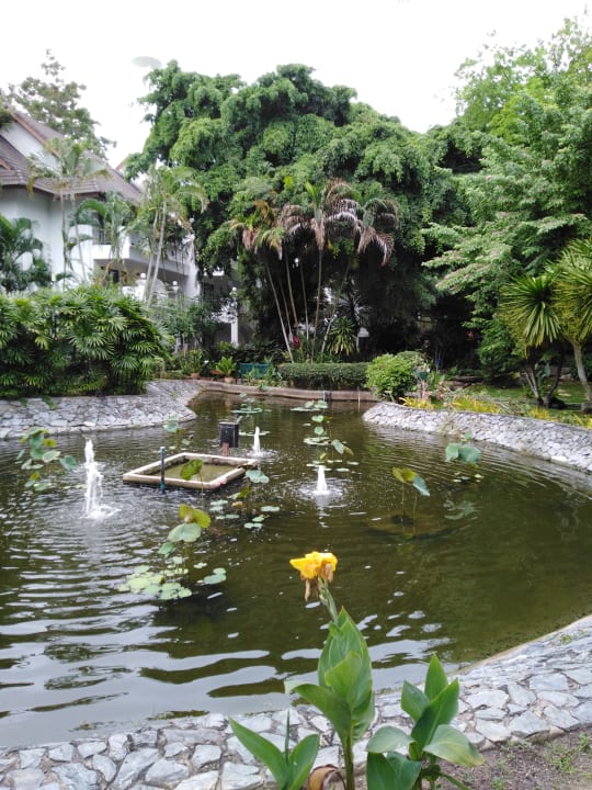 Gartenanlage Pinnacle Grand Jomtien Resort