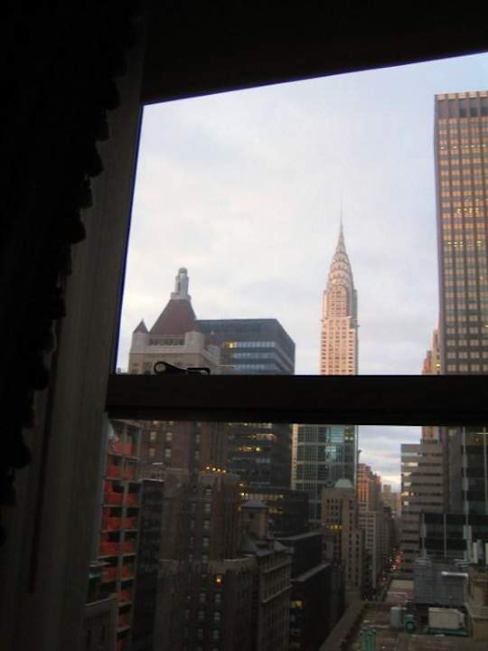 Blick zum Chrysler Building The Waldorf Astoria New York