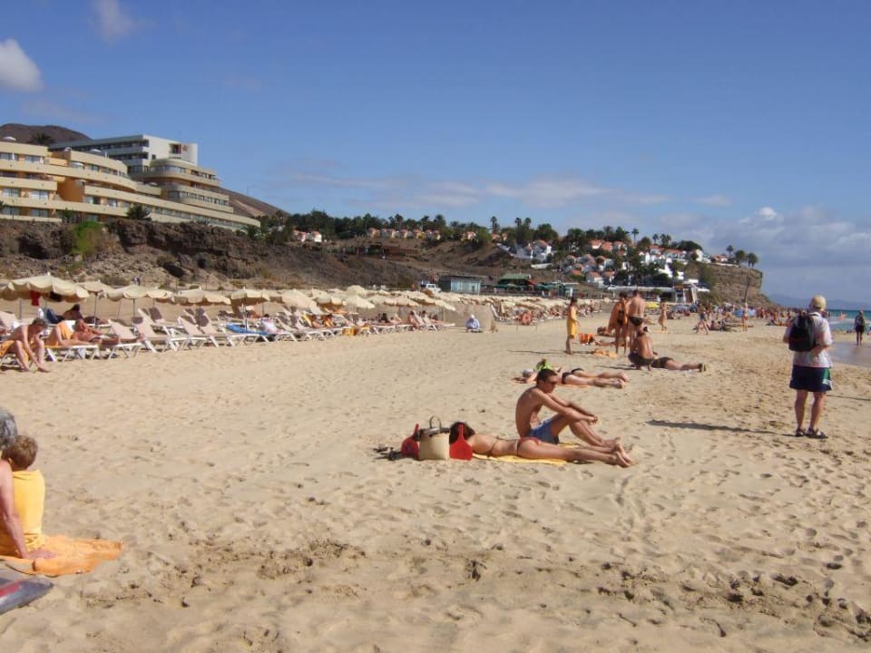 Strand mit Blickrichtung Aldiana Iberostar Selection Fuerteventura Palace