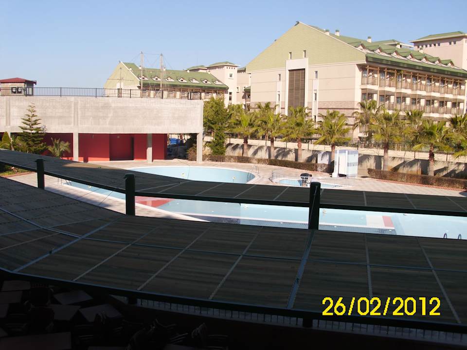Neue Überdachung Club Side Coast
