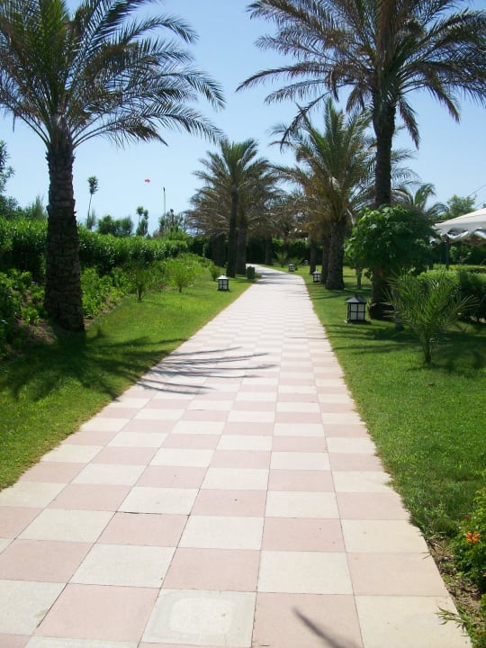 Weg zum Strand Royal Wings Hotel