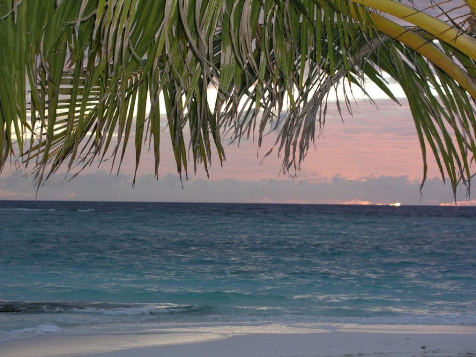 Sonnenuntergang Fihalhohi Maldives