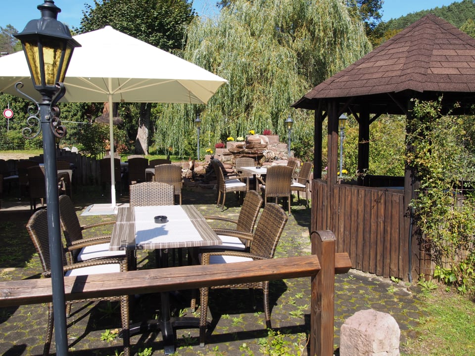 Gartenanlage Landgasthof Löwen Tennenbronn