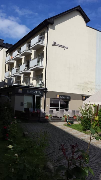 Das Hotel heute Ośrodek Sanatoryjno Wczasowy Bursztyn