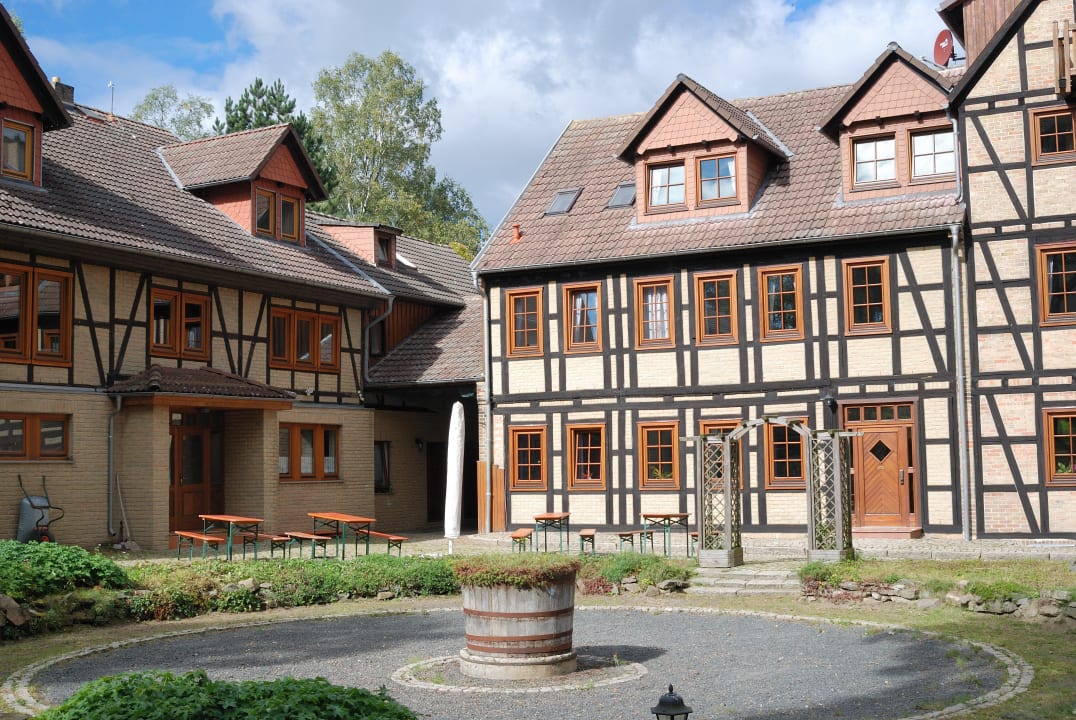Innenhof Hotel Hagenmühle
