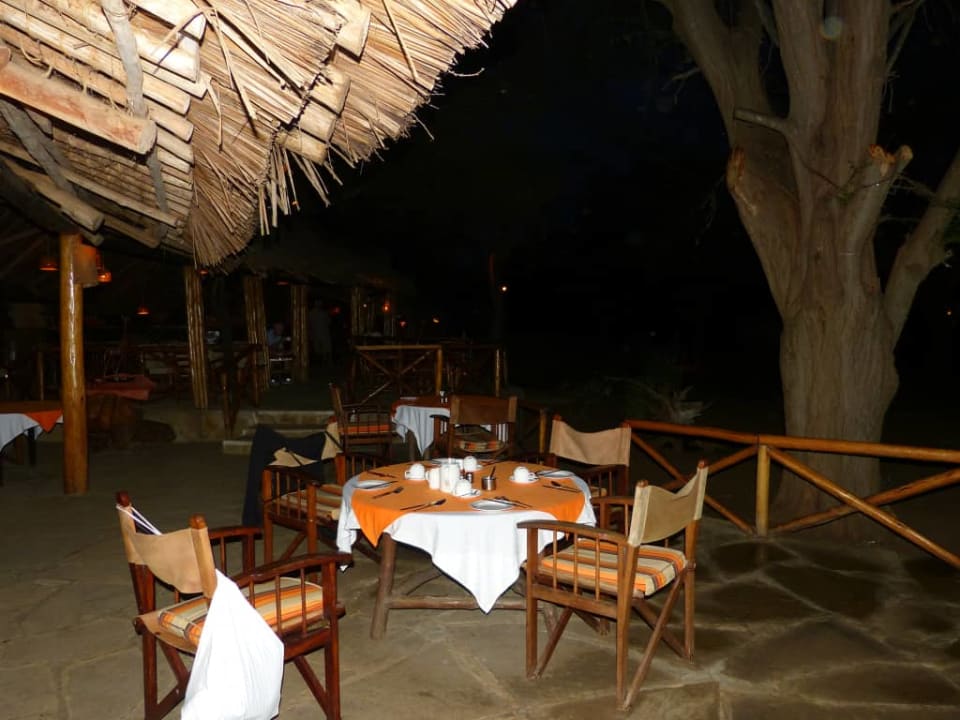 Abendessen Satao Camp Satao Camp