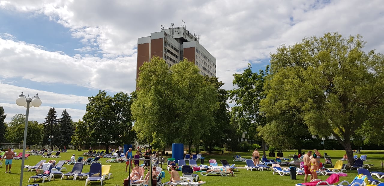 Gartenanlage Danubius Hotel Marina