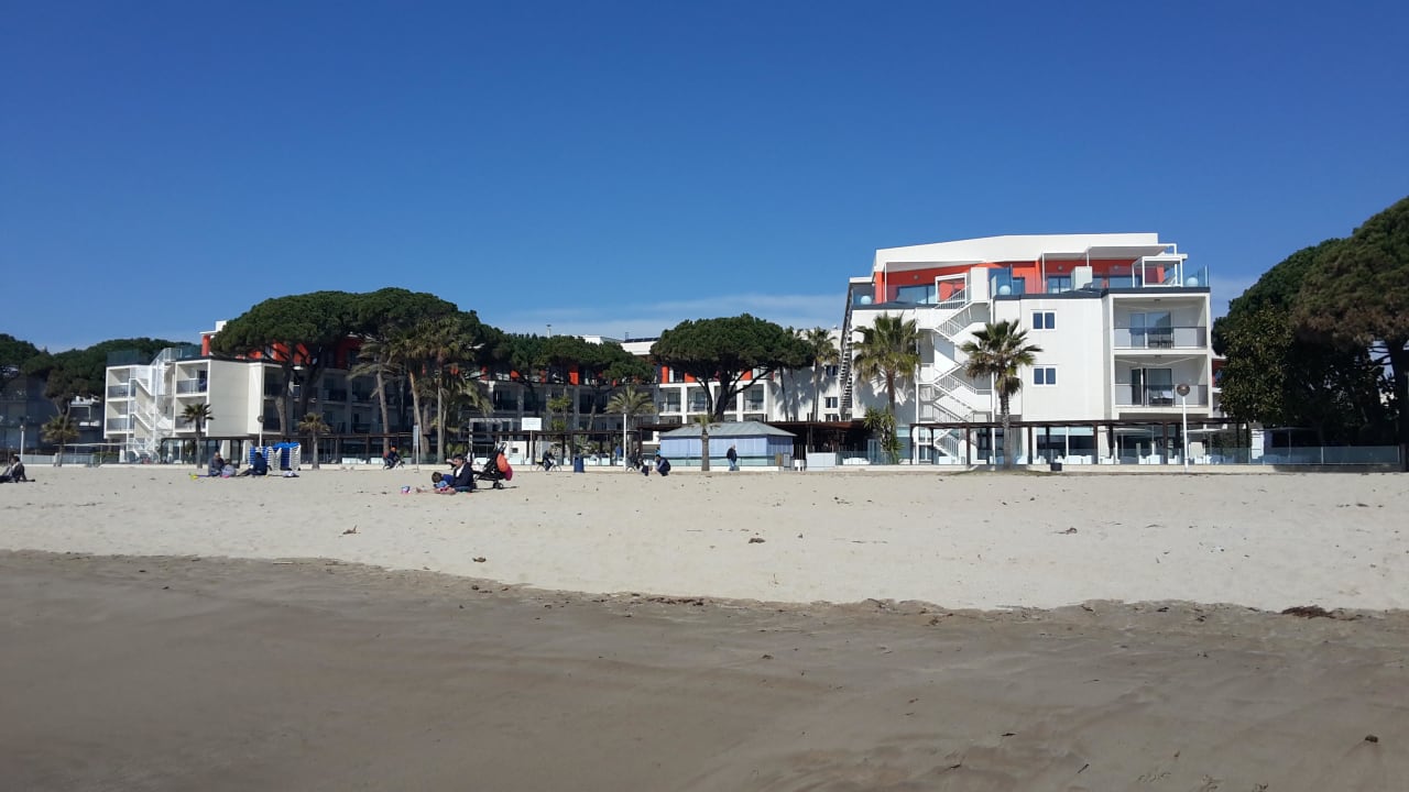 Aus dem Wasser (Ostern) Richtung Hotel Estival Centurión