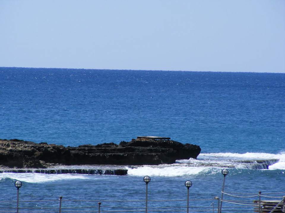 Klein Pamukkale in schwarz Oz Hotels Incekum Beach