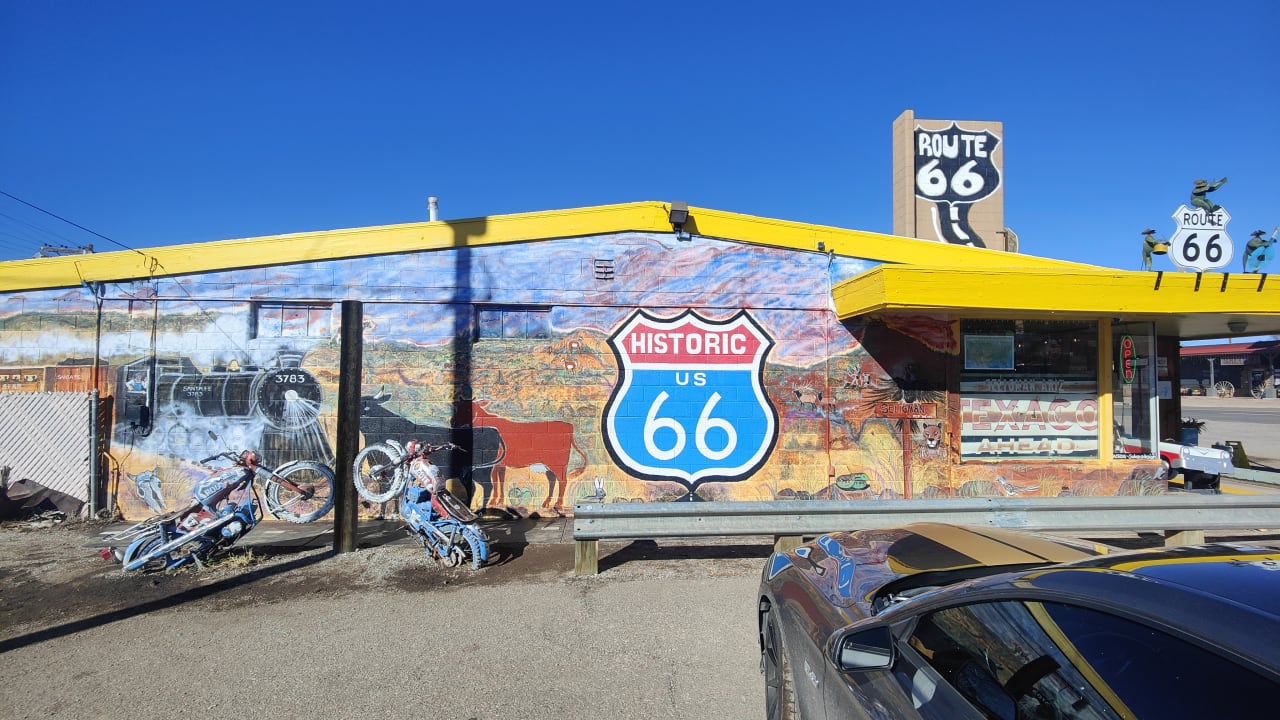 Außenansicht Historic Route 66 Motel