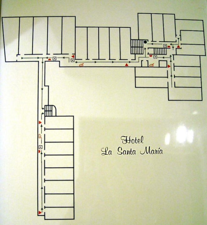 Lageplan La Santa Maria Hotel