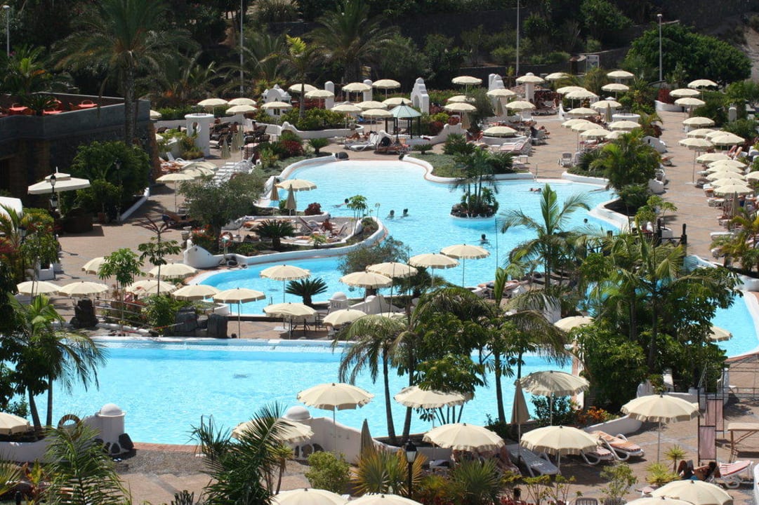 Poolanlage von Oben Gran Tacande Wellness & Relax Costa Adeje