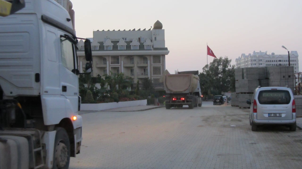 Baustelle am Hotel Adalya Resort & Spa - Adults Only