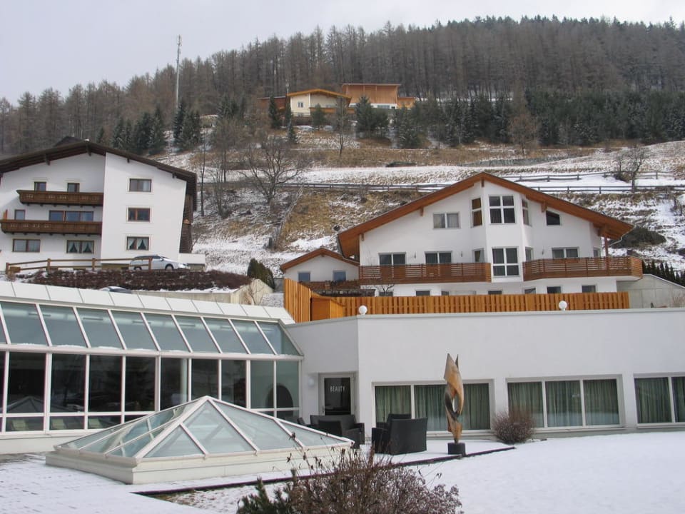 Uitzicht binnenzwembad en sauna Alpin Art & Spa Hotel Naudererhof Superior