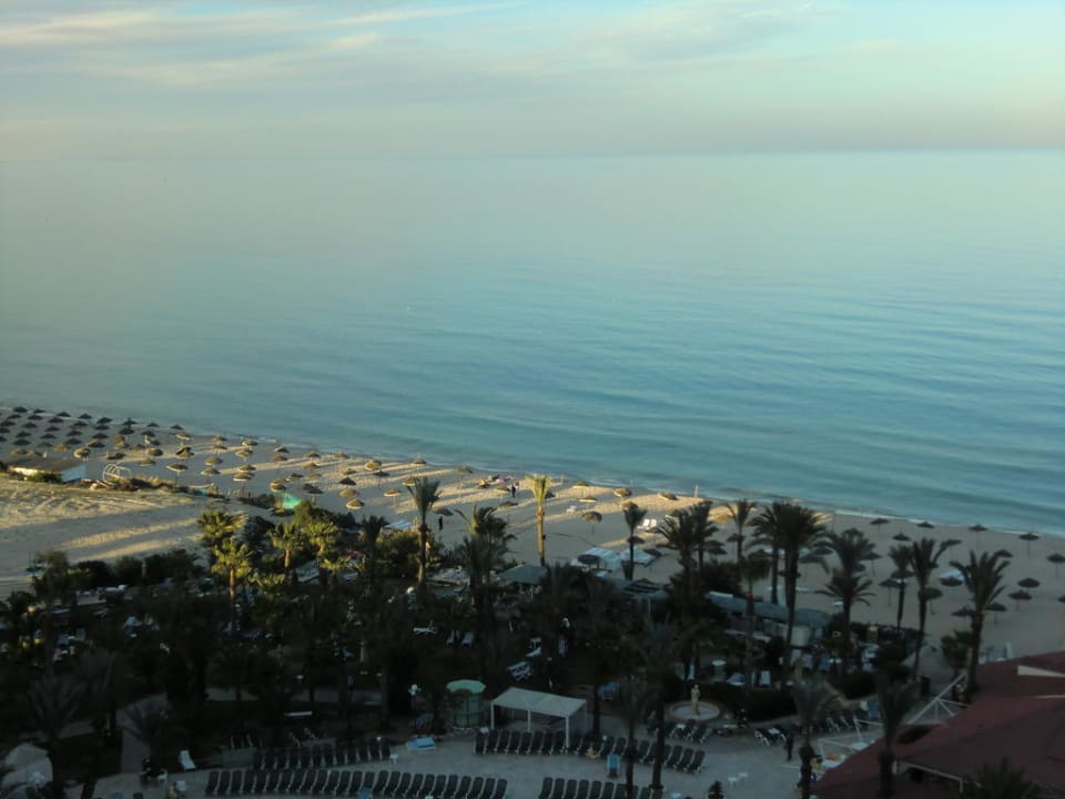 Blick vom Balkon Riadh Palms Resort & Spa