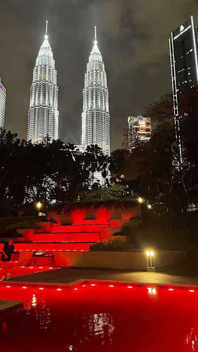 Gartenanlage Hotel Traders Kuala Lumpur