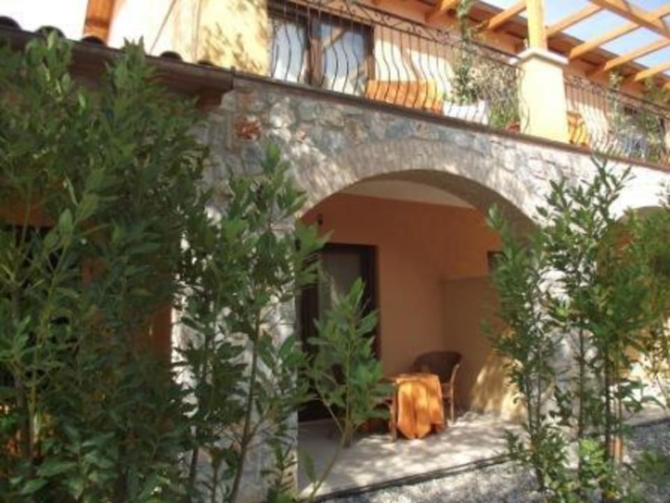 Patio esterno per le camere al piano terra Park Hotel Cilento