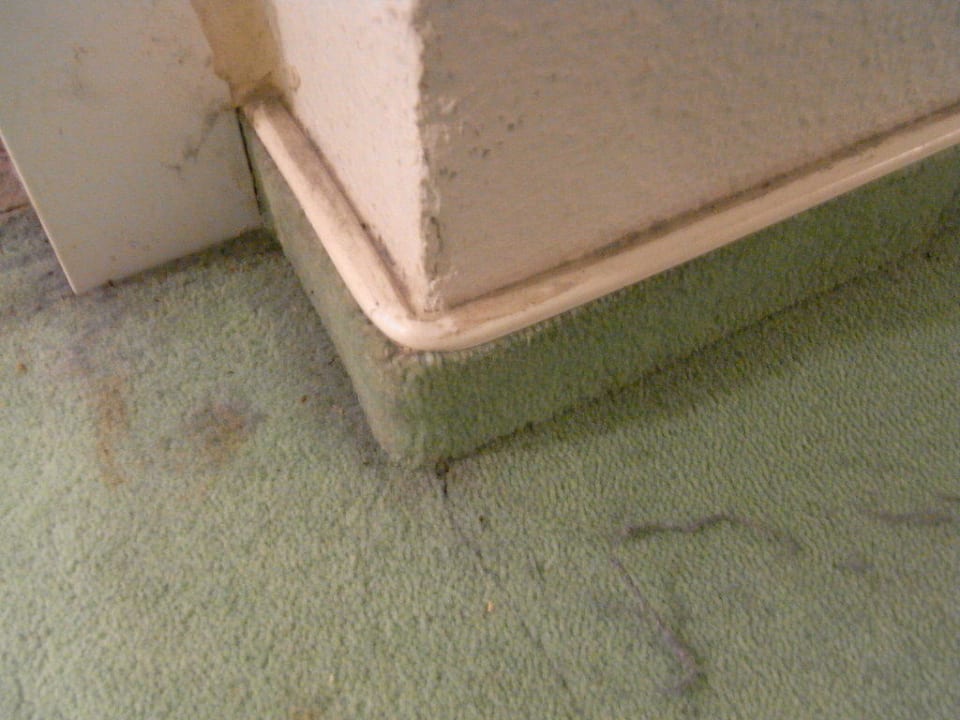 Und nochmal Dreck im Gang Van der Valk Landhotel Spornitz