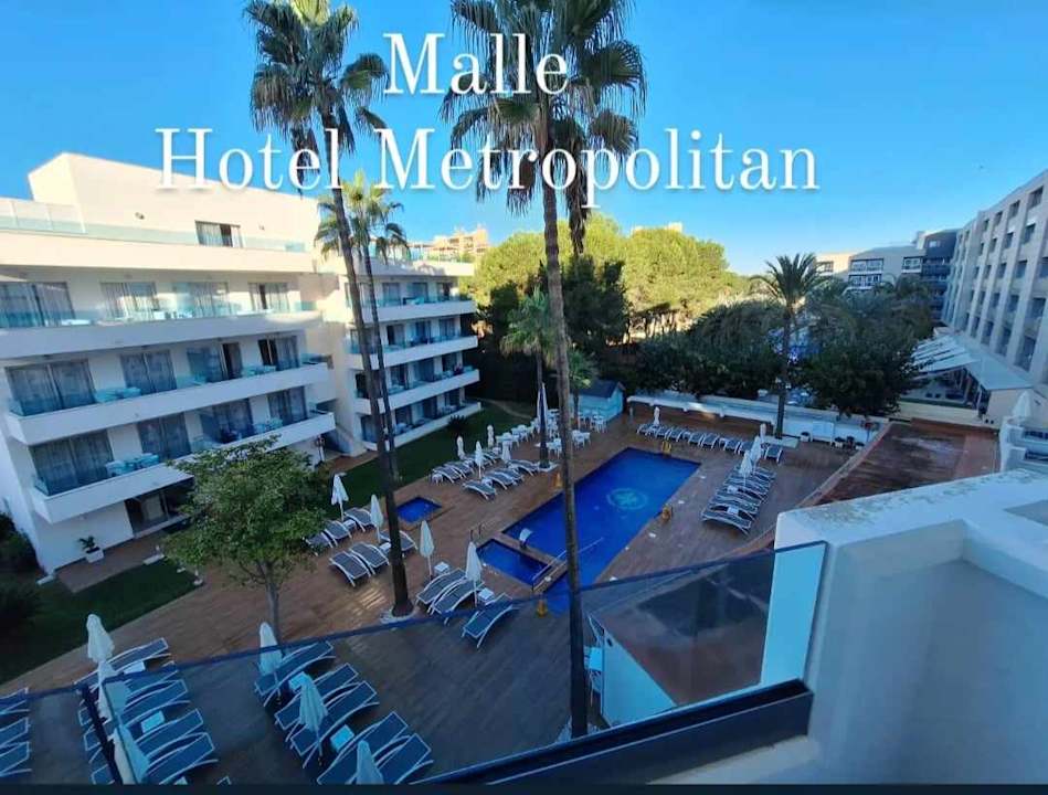 Außenansicht Hotel Metropolitan Playa