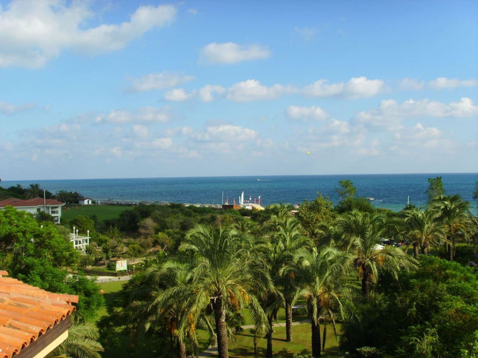 Blick vom Balkon Asteria Family Belek