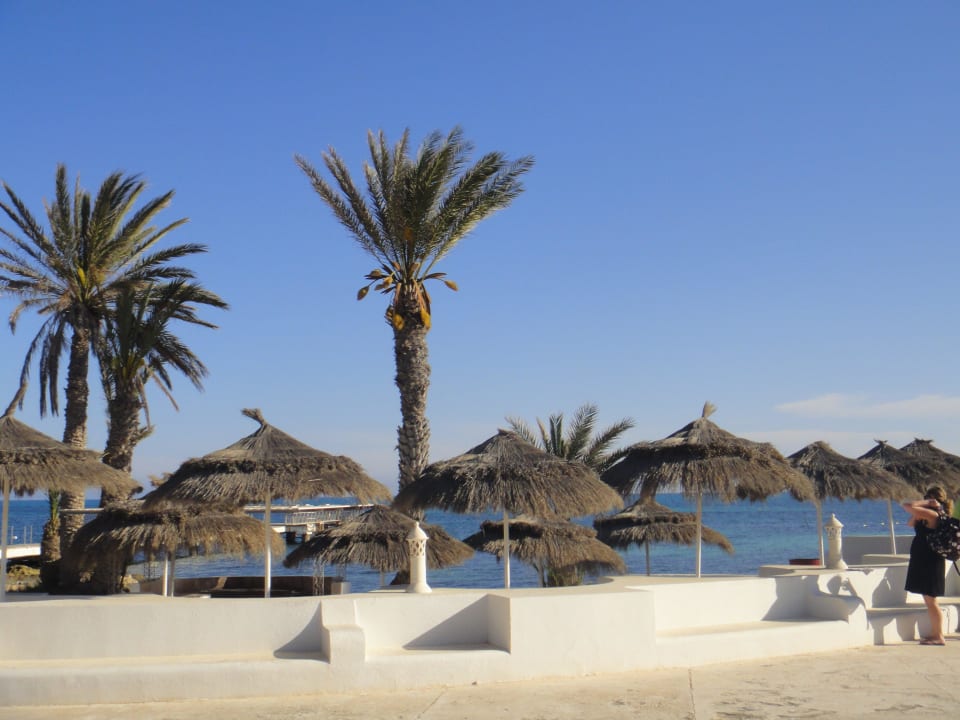An der promenade entlang Hotel El Mouradi Djerba Menzel