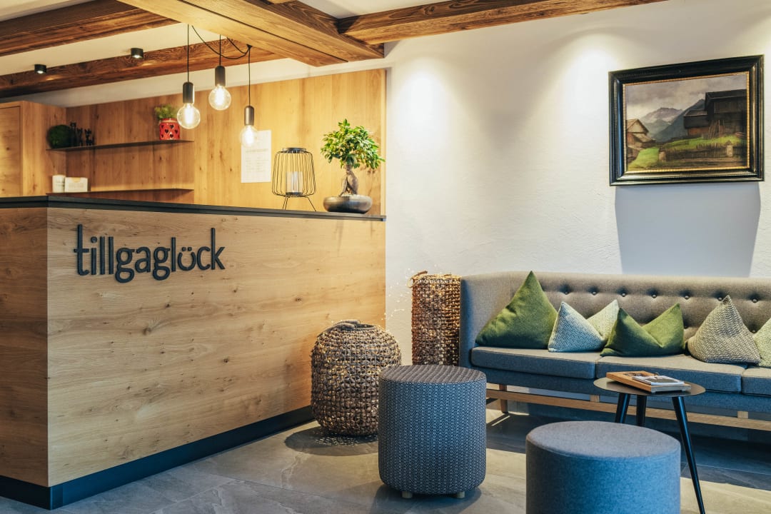 Lobby Hotel Tillga Glück - Suites & Apartments