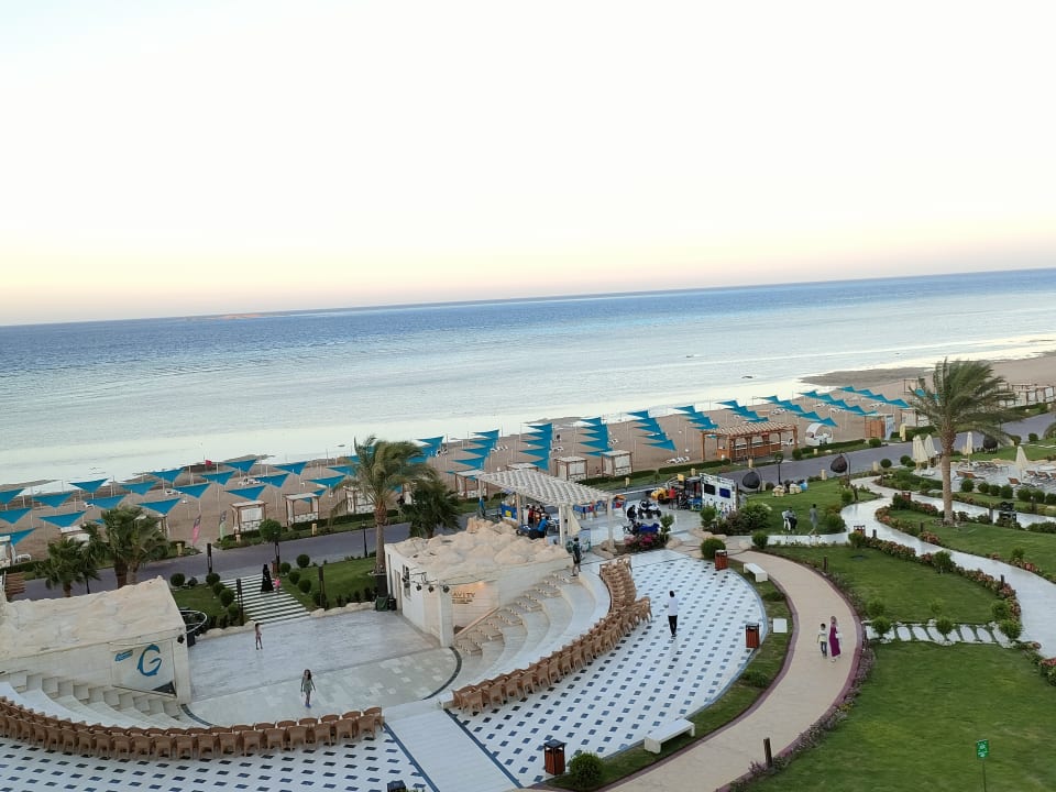 Ausblick Gravity Hotel & Aquapark Sahl Hasheesh
