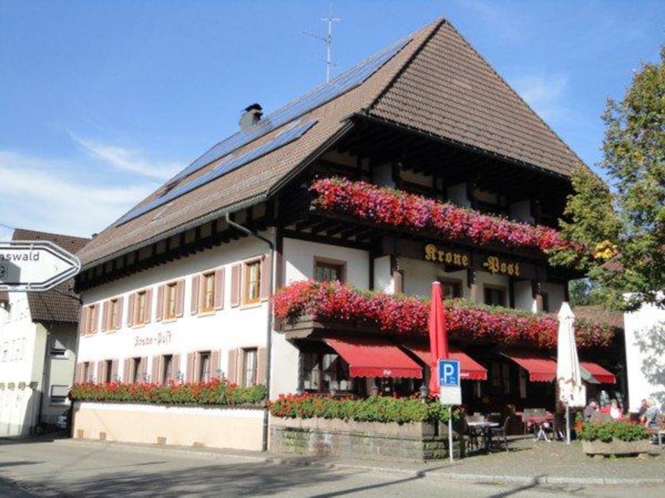Mitten im Schwarzwald Krone-Post Simonswald Hotel-Gasthof Krone-Post