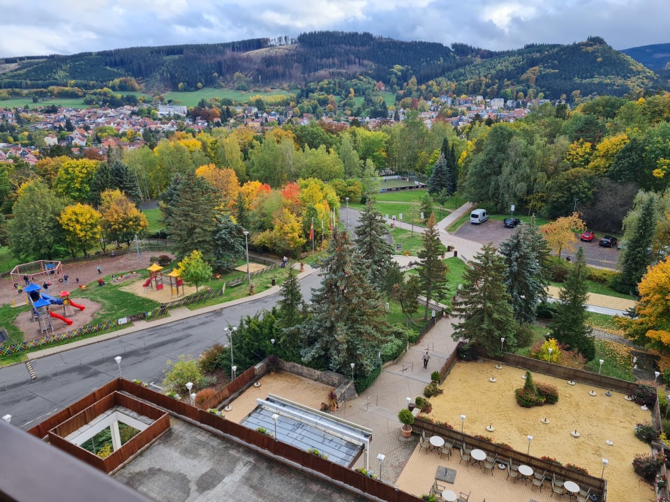 Ausblick AHORN Berghotel Friedrichroda