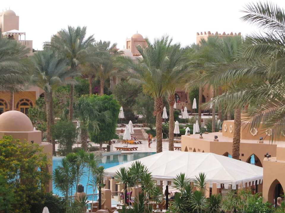 Ausblick von unserem Balkon Makadi Palace